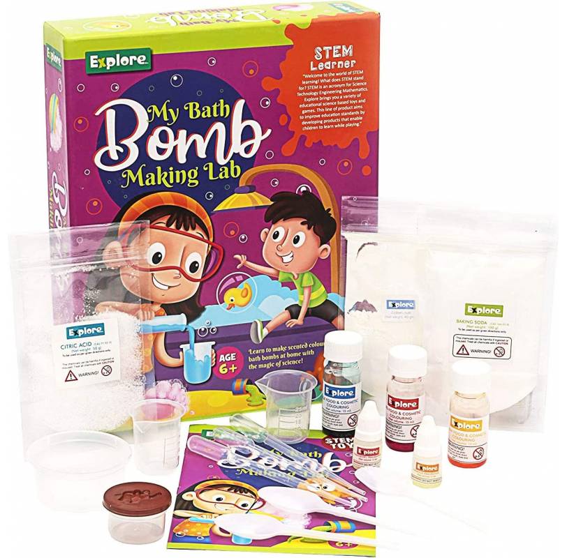 Explorer - My Bath Bomb Making Lab DIY Activity Toy kit